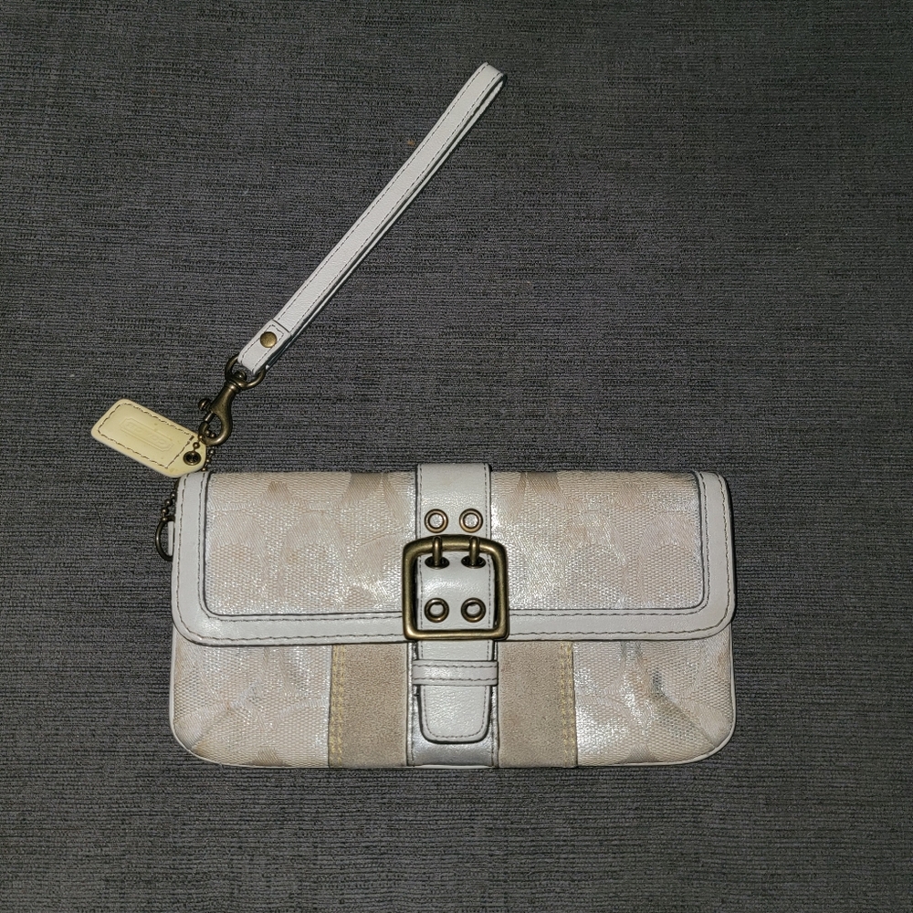 Authentic Vintage Coach Wristlet